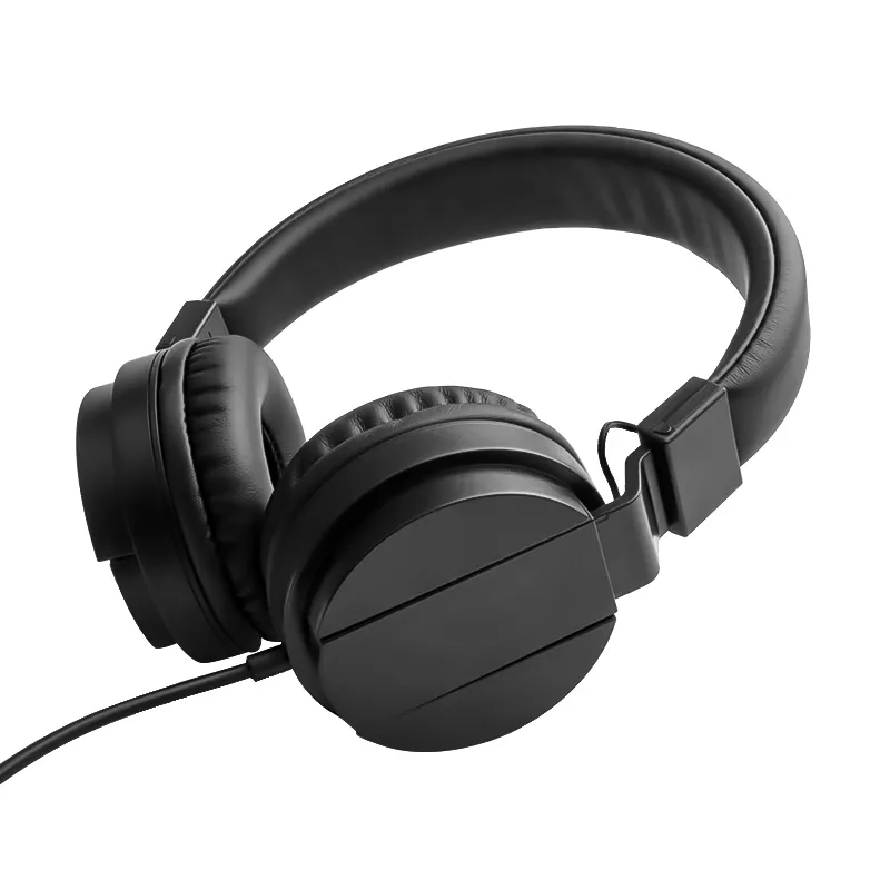 factory hot sale digital music headphones 6.5mm 3.5mm plug immersive voice wired earphone