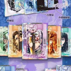 Huijuan Studio Demon Slayer Red Year of the Horse Shikishi Infinity Castle Demoned Slayer Corps Anime Doujin <span class=keywords><strong>Carte</strong></span> Collezionabili - Product Image 5