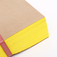 Perlengkapan Ritual Produsen Kertas Kuning Model Bunga Teratai, Uang Kertas Kemenyan, Kertas Pembakaran, Buatan Cina, Dicetak