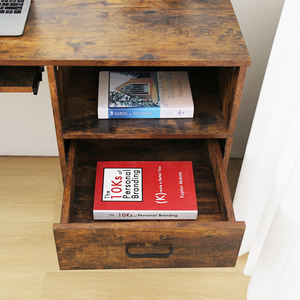 Customized <strong>Small</strong> <strong>Desk</strong> <strong>With</strong> <strong>Storage</strong> Drawers for <strong>Small</strong> Spaces Gaming Computer <strong>Desk</strong> - Product Image 3