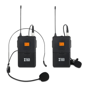 4 Channels UHF Wireless <strong>Microphone</strong> <strong>Studio</strong> With 4 BodyPack for Stage - Product Image 2