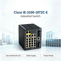 Commutateur réseau industriel IE-3100-18T2C-C-E, équipé de 18 ports Ethernet Gigabit, commutateur Internet IE