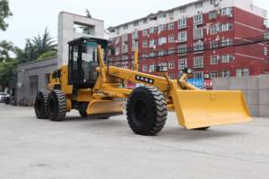 Excelente estado usado 165hp 180hp 220hp Rueda Motor Grader Machine Precio bajo Maquinaria de construcción Core Gearbox Engine - Product Image 4