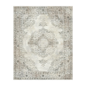Jinrun Imitation Cashmere Area Rug Retro Persian Style Geometric Floral Pattern Living Room Bedroom Rug 0702x17 - Product Image 5