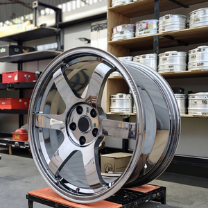 Nuove Ruote in Lega di Alluminio Cromate Forgiate Monoblocco ad Alte Prestazioni a Cinque Razze Volk Racing Te37 per Tesla Model S 18 Pollici <span class=keywords><strong>10</strong></span> - Product Image 3