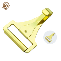 1 "" Clips de mousqueton en métal Mousqueton à oeil en métal Fermoirs de déclenchement Clips de lanière en métal Fermoirs à ressort
