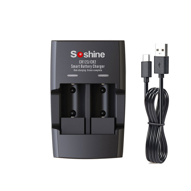 CR123 CR2 16340 17335 14250 Intelligent Li-ion Battery Charger
