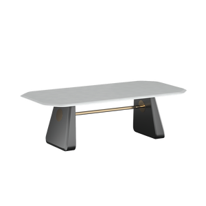 โต๊ะอาหารปูนซีเมนต์เวียดนามขนาดสั่งทำได้ สไตล์มินิมอล โต๊ะครัวคอนกรีตสำหรับใช้ภายในอาคาร เฟอร์นิเจอร์ GFRC งานแฮนด์เมด ผู้ผลิต OEM - Product Image 3