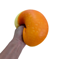 Jouet anti-stress géant en forme de pain, doux, à récupération lente, simulation réaliste, jouet à presser en forme de nourriture