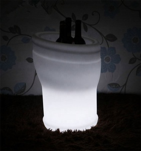 Tavolo da Bar in plastica con forma rotonda e <span class=keywords><strong>Lazy</strong></span> <span class=keywords><strong>Susan</strong></span> conveniente per la condivisione - Product Image 6
