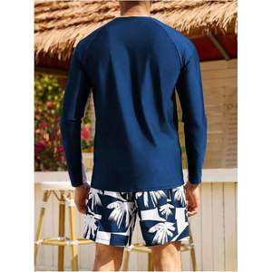 Camiseta de Manga Larga Personalizada para Hombre, Protección UV, Spandex, Poliéster, Diseño Estampado - Product Image 5