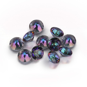 Piedras Preciosas de <span class=keywords><strong>Topacio</strong></span> Místico Redondas de Piedra Natural a Precio de Mayoreo, <span class=keywords><strong>Topacio</strong></span> Místico <span class=keywords><strong>Azul</strong></span> - Product Image 2