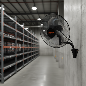 Ventilador de Pared Vevor de 20 Pulgadas, 3 Velocidades, Alta Velocidad, Metálico, para Uso Comercial en Almacenes - Product Image 2