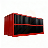 Maison conteneur modulaire pliable portable en panneaux sandwich en acier pour usage extérieur et bureaux, à prix raisonnable