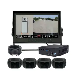 2D 3D HD 720P 360 Car Parking Camera 360 Degree Bird View Truck Camera System For Special Vehicles Heavy-Duty Reversing Solution