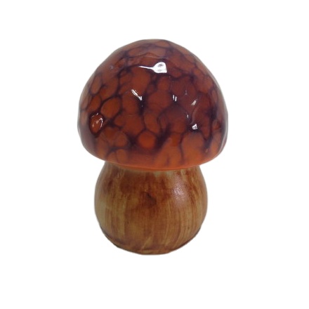 Ручная роспись симпатичная керамическая керамика гриб Двор Сад Крытый/Открытый Статуи