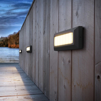 Applique murale LED imperméable 4W, montage en Surface, luminaire d'extérieur ou d'intérieur, idéal pour des escaliers, une marche ou des escaliers, 1 unité