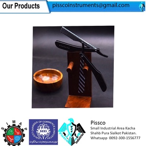 Pissco-maquinilla de afeitar para peluquero, maquinilla de afeitar recta para salón, hueso de Camel, instrumentos Pissco - Product Image 5