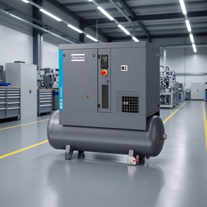 Atlas copco G3 <span class=keywords><strong>FF</strong></span> TM เครื่องอัดอากาศแบบสกรูหมุน4HP 3kW งานหนัก10bar 8bar พร้อมเครื่องเป่าและถัง220V 380V - Product Image 2