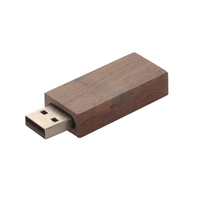 Clé USB 2.0/3.0 rotative en bois créative. Version gravée personnalisée pour disque dur mobile. Idéal pour offrir en cadeau.