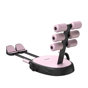 Máquina de Ejercicios Abdominales Multifuncional de Acero y PU Personalizable - Rueda Abdominal Duradera para el Hogar, para Abdominales, Pérdida de Peso y Deportes - Product Image 6