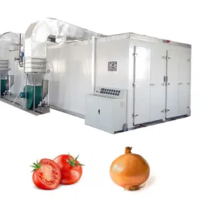 100-500Kg/Mẻ Điện Onion Tomato Rau Máy Sấy Máy Với Bơm Nhiệt Tray Máy Sấy Đối Với Rau Quả Mất Nước