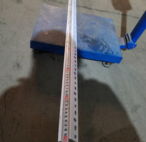 Étagère à angles rainurés à assembler, revêtement coloré abordable, <span class=keywords><strong>acier</strong></span> à angles rainurés - Product Image 5