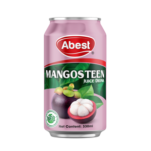 Bebida vietnamita OEM/ODM, jugo de fruta Abest, sabor mangostán, 330 ml/lata (enlatada), buena para la salud, bebidas de verano - Product Image 1