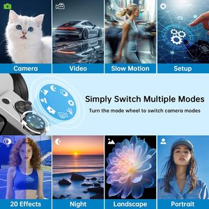 Caméra Vidéo CCD HD 64MP Bon Marché Streaming en Direct Wifi, Appareil Photo Numérique Rétro 4K à Bas <span class=keywords><strong>Prix</strong></span> pour Enfants - Product Image 5