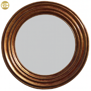 <span class=keywords><strong>Espejo</strong></span> <span class=keywords><strong>de</strong></span> Pared Redondo Clásico <span class=keywords><strong>con</strong></span> <span class=keywords><strong>Marco</strong></span> Retro en Capas <span class=keywords><strong>de</strong></span> <span class=keywords><strong>Bronce</strong></span> para Entrada, Pasillo y Decoración Interior <span class=keywords><strong>de</strong></span> Hogar Tradicional - Product Image 1