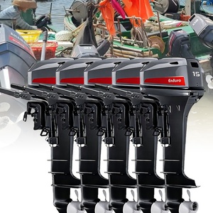 Nuevo Motor Fuera de Borda de Gasolina <span class=keywords><strong>Yamaha</strong></span> de 15 HP y 2 Tiempos con Control Remoto Manual 6B4 <span class=keywords><strong>Enduro</strong></span> para Reequipamiento/Actualización de Embarcaciones - Product Image 4