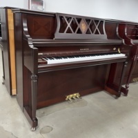 Samick SC118MD Brown Upright Piano 88 Keys 118cm Height for Home Practice