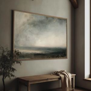 Peinture murale grand format en gros, peinture abstraite moderne faite à la main sur toile, décoration murale pour la maison, peinture à l'huile texturée 3D abstraite - Product Image 2