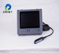 EUR VET HARGA TERBAIK mesin Ultrasound kehamilan hewan peralatan dokter hewan hitam dan putih pemindai Ultrasound dokter hewan