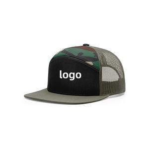 Custom 7 Panel Ri168 Hi-Pro Trucker ajustable Snapback Cap de alta calidad Gorras deportivas de marca Gorras de Vietnam para los hombres - Product Image 1
