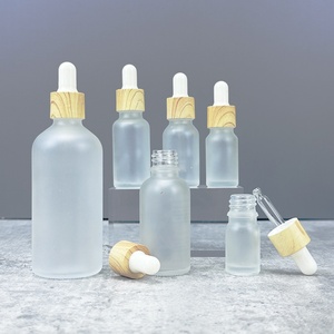 Hot Sale 5ml 10ml 15ml 30ml 50ml 100ml <b>Empty</b> Liquid Serum <b>Bottles</b> Matte Transparent Essential Oil Glass Dropper <b>Bottle</b> - Product Image 2