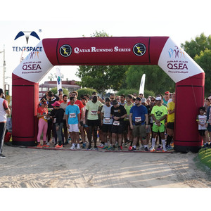 Arche gonflable d'extérieur en TPU et Oxford pour événements, marathon, ligne d'arrivée, entrée, pour les entreprises <span class=keywords><strong>de</strong></span> location d'événements - Product Image 2