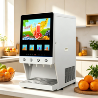 Distributeur de boissons personnalisé OEM avec plusieurs options de saveurs, machine à jus d'orange avec technologie de réfrigération