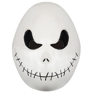 Mascarilla blanca <span class=keywords><strong>de</strong></span> lujo para hombres y mujeres, máscara terrorífica <span class=keywords><strong>de</strong></span> Halloween, con diseño <span class=keywords><strong>de</strong></span> <span class=keywords><strong>calavera</strong></span> y huesos <span class=keywords><strong>de</strong></span> la muerte, unisex - Product Image 1