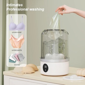 Wireless Washing Machine Portable Mini Underwear Rechargeable Automatic Laundry Cup Travel Home Dormitory Mini Washing Machine - Product Image 3
