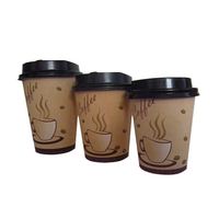 Gobelet à café chaud épaissi avec logo personnalisé, gobelet en papier jetable pour dégustation