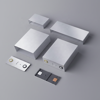 Boîtier de cellule lithium-ion prismatique personnalisé en aluminium avec assemblage de capuchon pour cellule de batterie de véhicule électrique certifié ISO 9001/IATF 16949