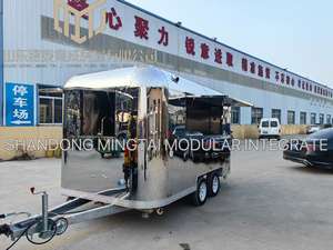 Chauffe-plat intégré sur mesure en aluminium et acier inoxydable résistant à la rouille, <span class=keywords><strong>de</strong></span> 3 à 8 mètres, <span class=keywords><strong>pour</strong></span> restaurant <span class=keywords><strong>de</strong></span> restauration rapide, snack-bar et remorque alimentaire mobile - Product Image 3