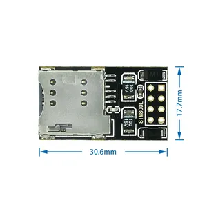 Carte mère <span class=keywords><strong>SIM800L</strong></span> <span class=keywords><strong>ESP</strong></span>-800L compatible avec ESP8266, alimentation 5V TTL UART - Product Image 4