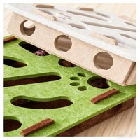 Vente chaude Fournitures pour animaux de compagnie Jouets interactifs pour chats Jouets en poterie en gros Jouets en feutre en plastique pour chats