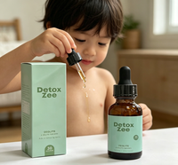 Gouttes buvables douces et sûres au zéolite Tiktok 30ml pour le soutien intestinal et la croissance des cheveux chez les enfants, origine Shaanxi, durée de conservation de 24 mois