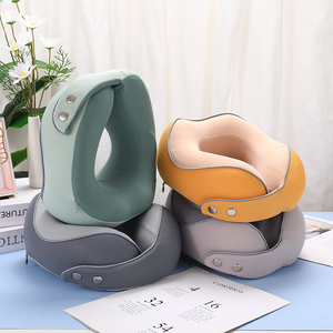 Vente en gros d'oreillers cervicaux en mousse à mémoire de forme en U personnalisés Nouveau design pour la voiture <span class=keywords><strong>et</strong></span> le <span class=keywords><strong>vol</strong></span> - Product Image 2