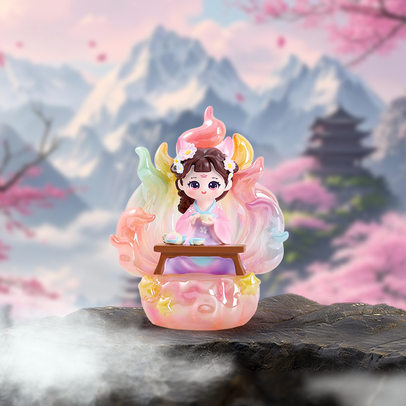 Cartoon Bliss of Prime Life Nine-Tailed Spirit Fox Blind Box