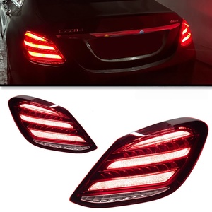 Feux arrière de style automobile pour Benz W205, feux arrière LED C180 C200 C300, signal dynamique DRL, feux stop arrière, accessoires automobiles - Product Image 1
