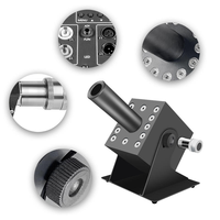 Machine à fumée électrique pour scène de mariage, événement, boîte de nuit, discothèque, DJ, effet de lumière, colonne LED 12x3W DMX, machine à jet de dioxyde de carbone en aluminium